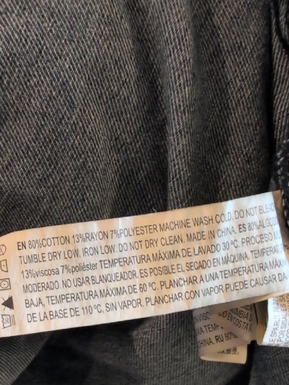 Forever 21 Dark Blue Denim Trench Coat with Belt - Picture 8 of 8